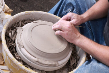 Village-pottery wheel-2009